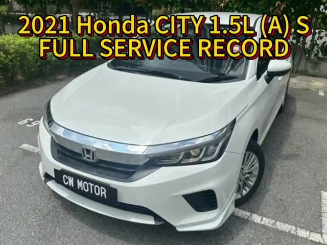 2021 Honda CITY 1.5 S (A) SERVICE RECORD 41km - 1