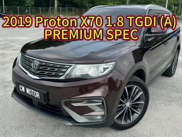 2019 Proton X70 1.8 PREMIUM (A) 76K ORI MILEAGE - 1