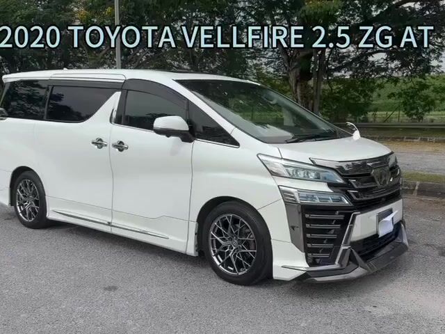 2020 Toyota VELLFIRE  2.5 ZG (A) FREE 1-3 WARRANTY - 1