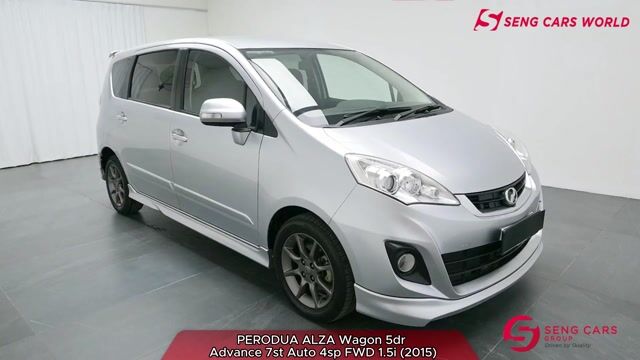 2015 Perodua ALZA 1.5 ZV ADVANCED FL (A) 1YR WRNTY - 1