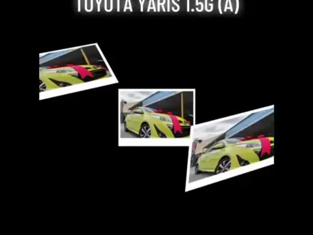 2019 Toyota YARIS 1.5 G (A) OFFER RATE 2.99% - 1