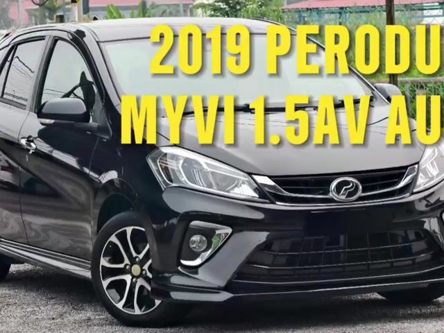 2019 Perodua MYVI 1.5 AV (A) GREY - 1