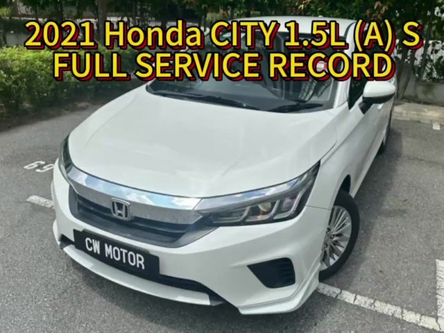 2021 Honda CITY 1.5 S (A) FULL SERVICE RECORD - 1