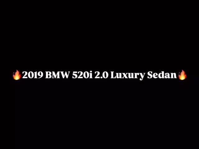 2019 Bmw 5 SERIES 2.0 20I LUXURY MY17 G30 - 1
