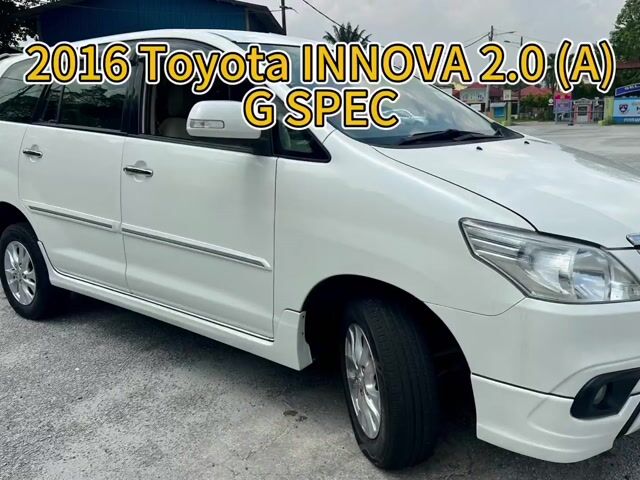 2016 Toyota INNOVA 2.0 G (A) NEW FACELIFT MODEL - 1