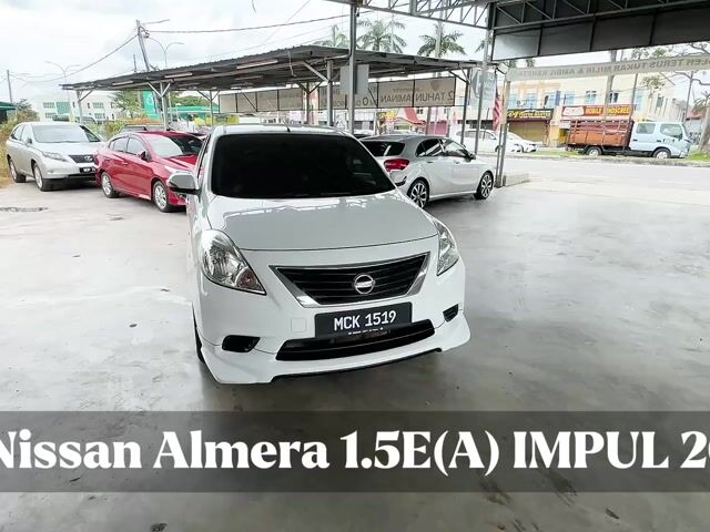 OTR$ 2013 Nissan ALMERA 1.5 E IMPUL (A) 1Owner - 1