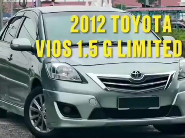 2012 Toyota VIOS 1.5 G LIMITED (A) WARRANTY - 1