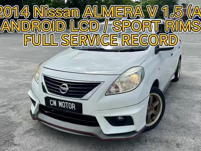 2014 Nissan ALMERA 1.5 V (NISMO) (A) ANDROID LCD - 1
