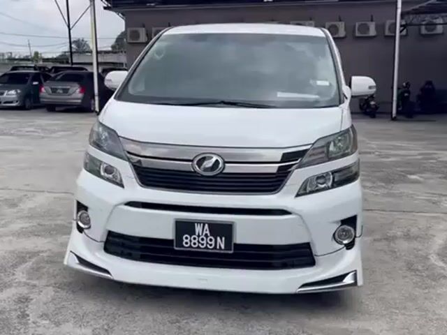 2010 Toyota VELLFIRE 2.4 X (A) 8 SEATS 119KMILEAGE - 1