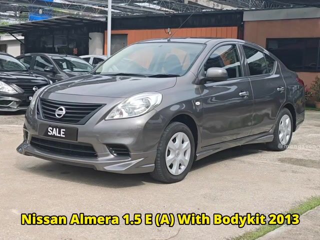 2013 Nissan ALMERA 1.5 E(A) WITH BODYKIT CASH ONLY - 1