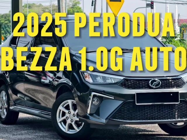 2025 Perodua BEZZA 1.0 G FACELIFT (A) LEATHER SEAT - 1