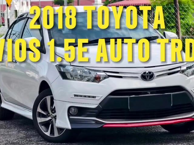 2018 Toyota VIOS 1.5 E FACELIFT (A) TRD BODYKITS - 1
