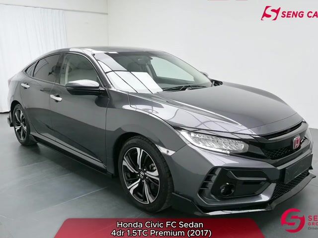 2017 Honda CIVIC 1.5 TC-PREMIUM (A)1 YEAR WARRANTY - 1