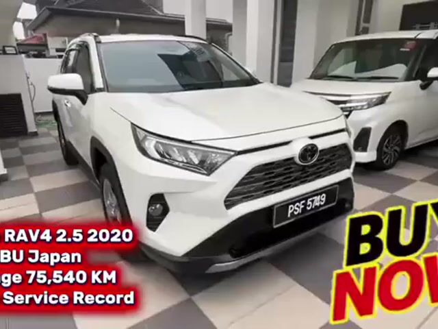 2020 Toyota RAV4 2.5 CBU Mil75540KM Toyota Service - 1