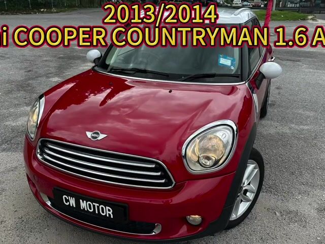 13/14 Mini COOPER 1.6 COUNTRYMAN (A) NICE RUBY RED - 1