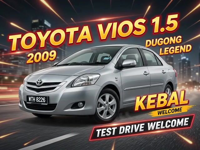 2009 DUGONG CONDITION MANTAP -🚗TOYOTA Vios 1.5 🔥 - 1