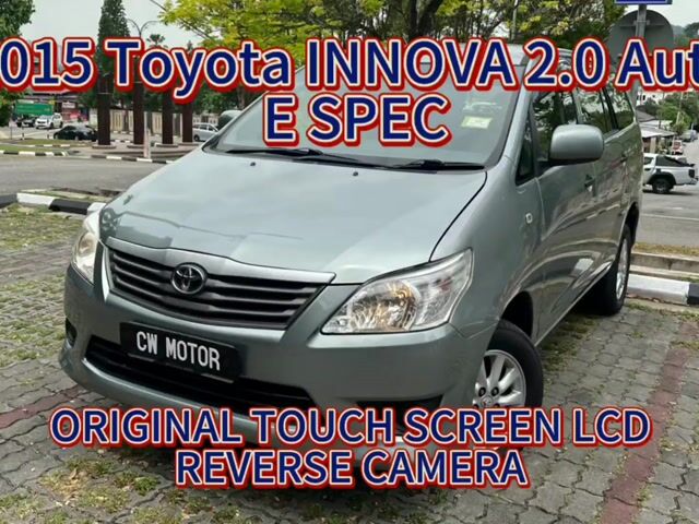 2015 Toyota INNOVA 2.0  (A) LCD BEST CONDITION - 1