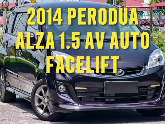 2014 Perodua ALZA 1.5 ZV ADVANCED FACELIFT (A) - 1