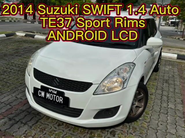 2014 Suzuki SWIFT 1.4 GL (A) ANDROID LCD/SPORT RIM - 1