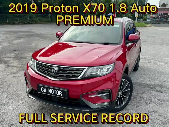 2019 Proton X70 1.8 PREMIUM (A)FULL SERVICE RECORD - 1