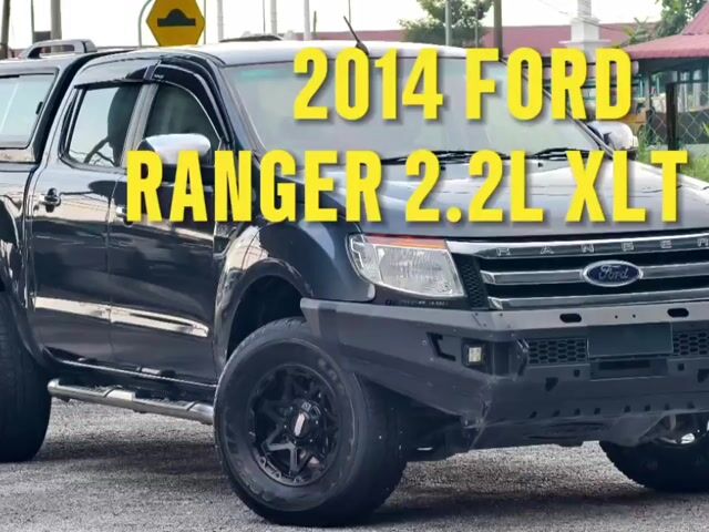 2014 Ford RANGER 2.2 XLT (HI RIDER) T6 (A) BULLBAR - 1