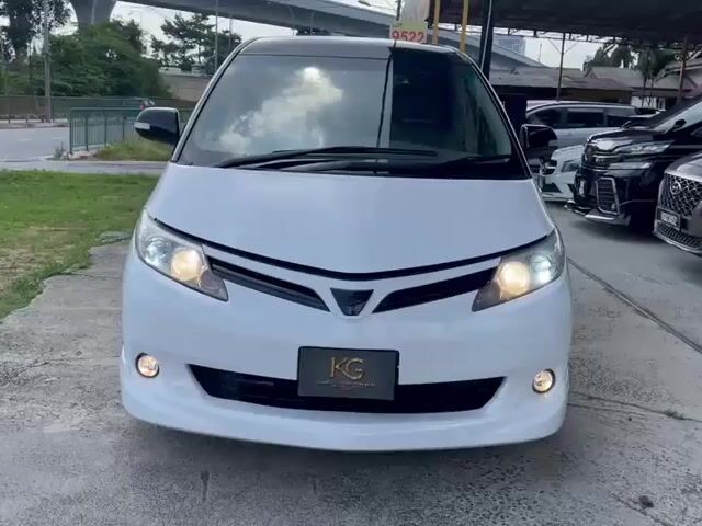 Toyota ESTIMA 2.4 AERAS 8seat 2 pwr door Android - 1