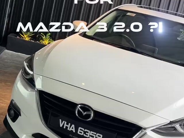 2014 Mazda 3 2.0 (CBU) SEDAN SKYACTIV (A) - 1