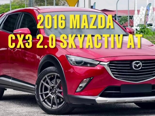 2016 Mazda CX-3 2.0 2WD SKYACTIV (A) - 1