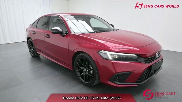 2022 Honda FE CIVIC 1.5 RS LOW MILEAGE FULL SPEC - 1