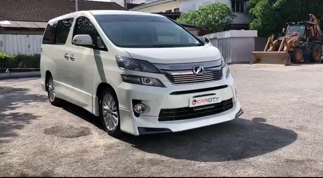 2014 Toyota VELLFIRE 2.4 X FACELIFT (A) Z PLATINUM - 1