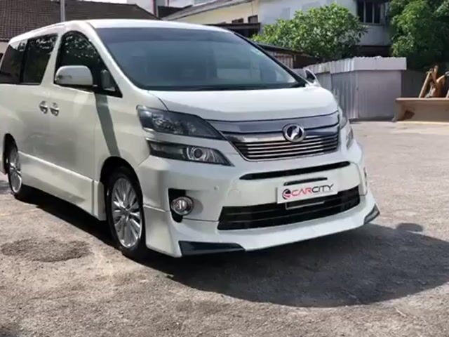 2014 Toyota VELLFIRE 2.4 X FACELIFT (A) Z PLATINUM - 1