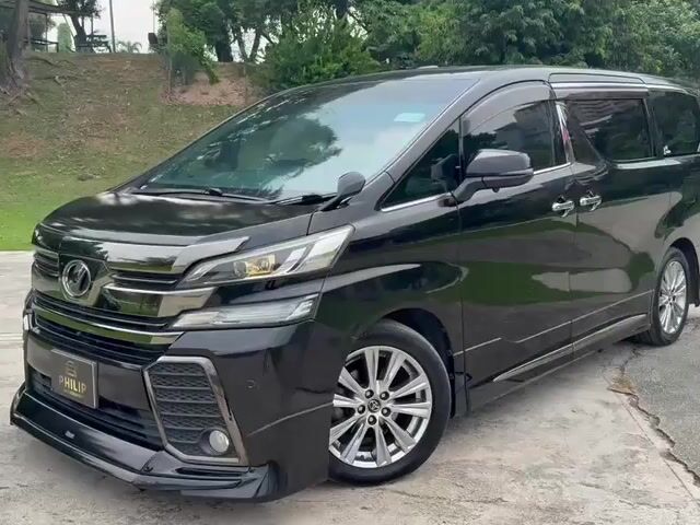 2017 TOYOTA VELLFIRE GOLDEN EYE 2.5 Can Full Loan! - 1